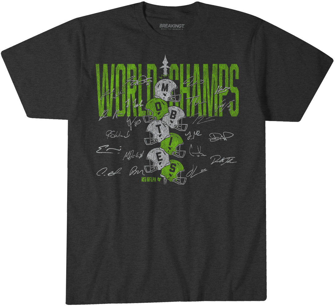 Seattle Football: World Champs Helmet Stack 1