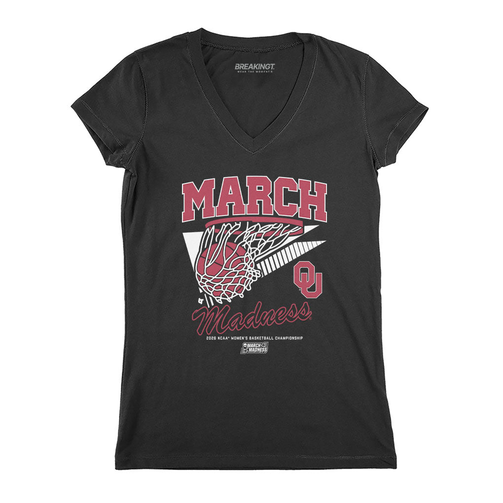Oklahoma Sooners WBB: 2026 March Madness Retro Swish 2