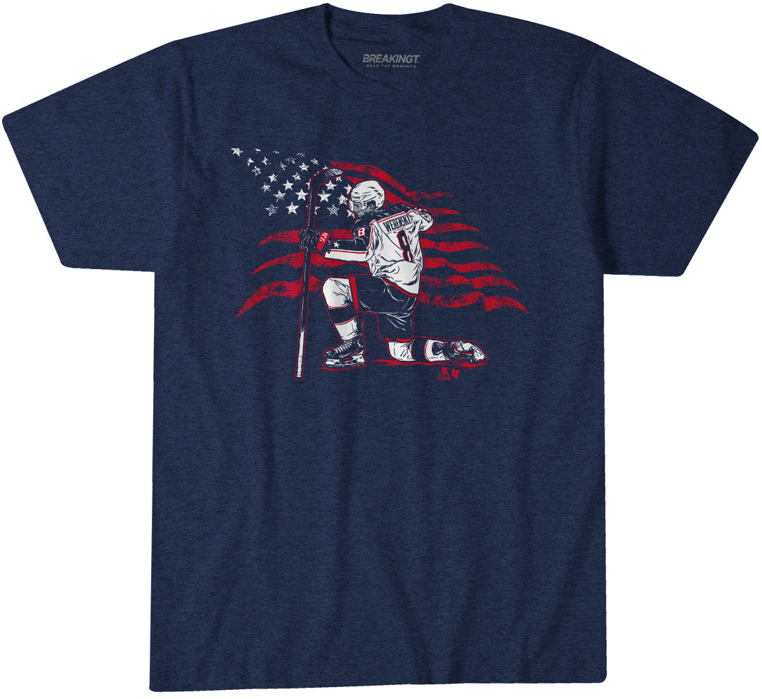 Zach Werenski: Stars & Stripes Superstar Pose 1