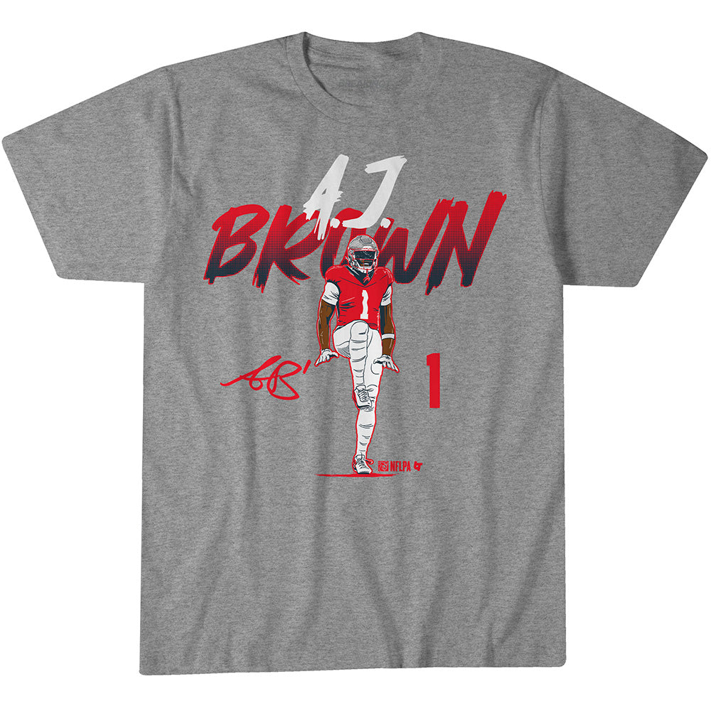 A.J. Brown: Name Number Pose 1