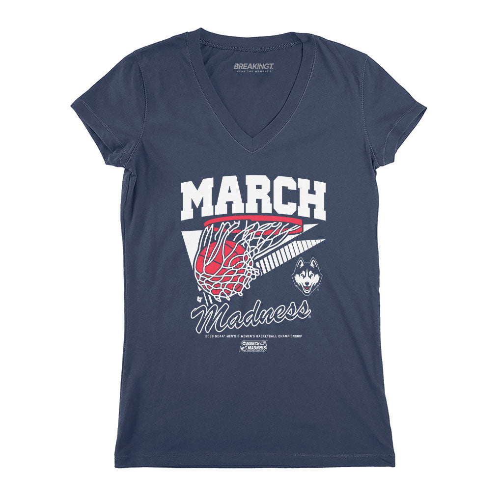 UConn Huskies MBB & WBB: 2026 March Madness Retro Swish 2