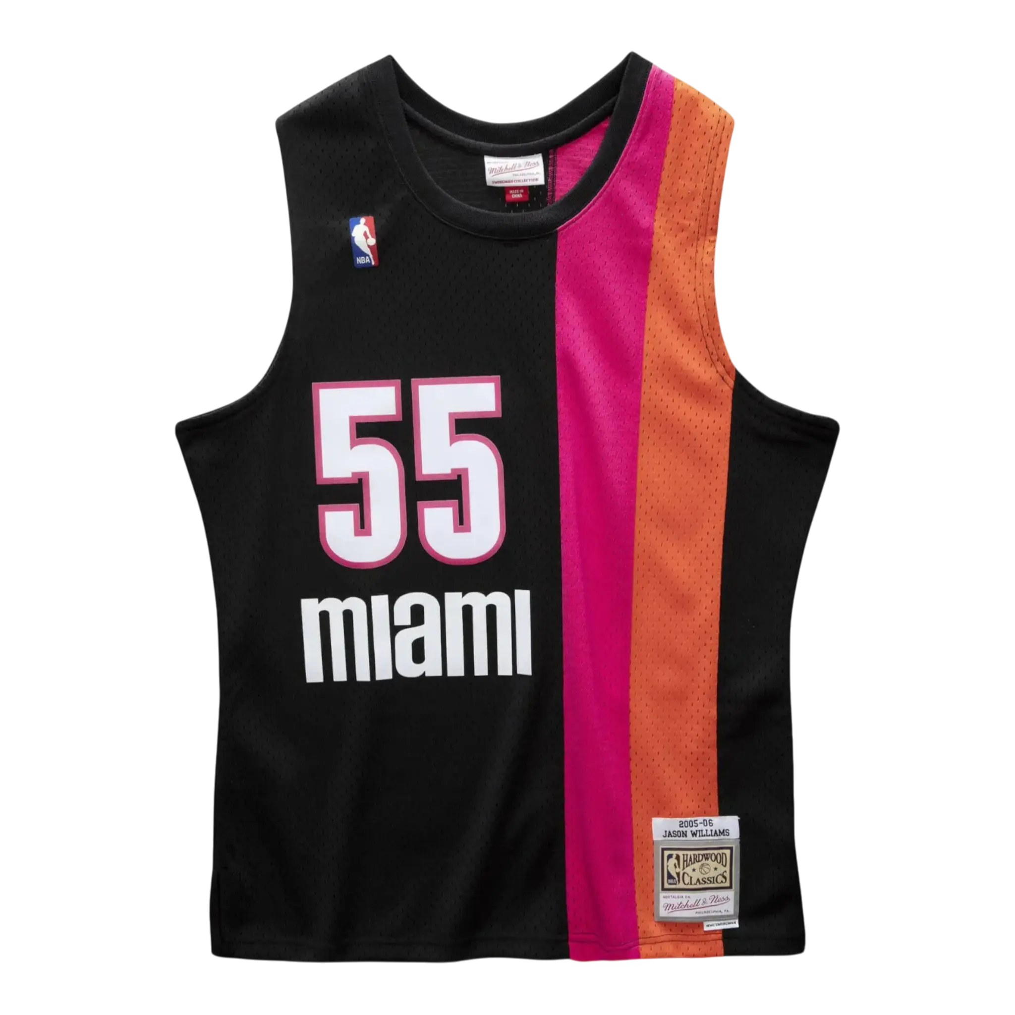 Mitchell & Ness Miami Heat 2005-06 Jason Williams Men Jersey Black 1