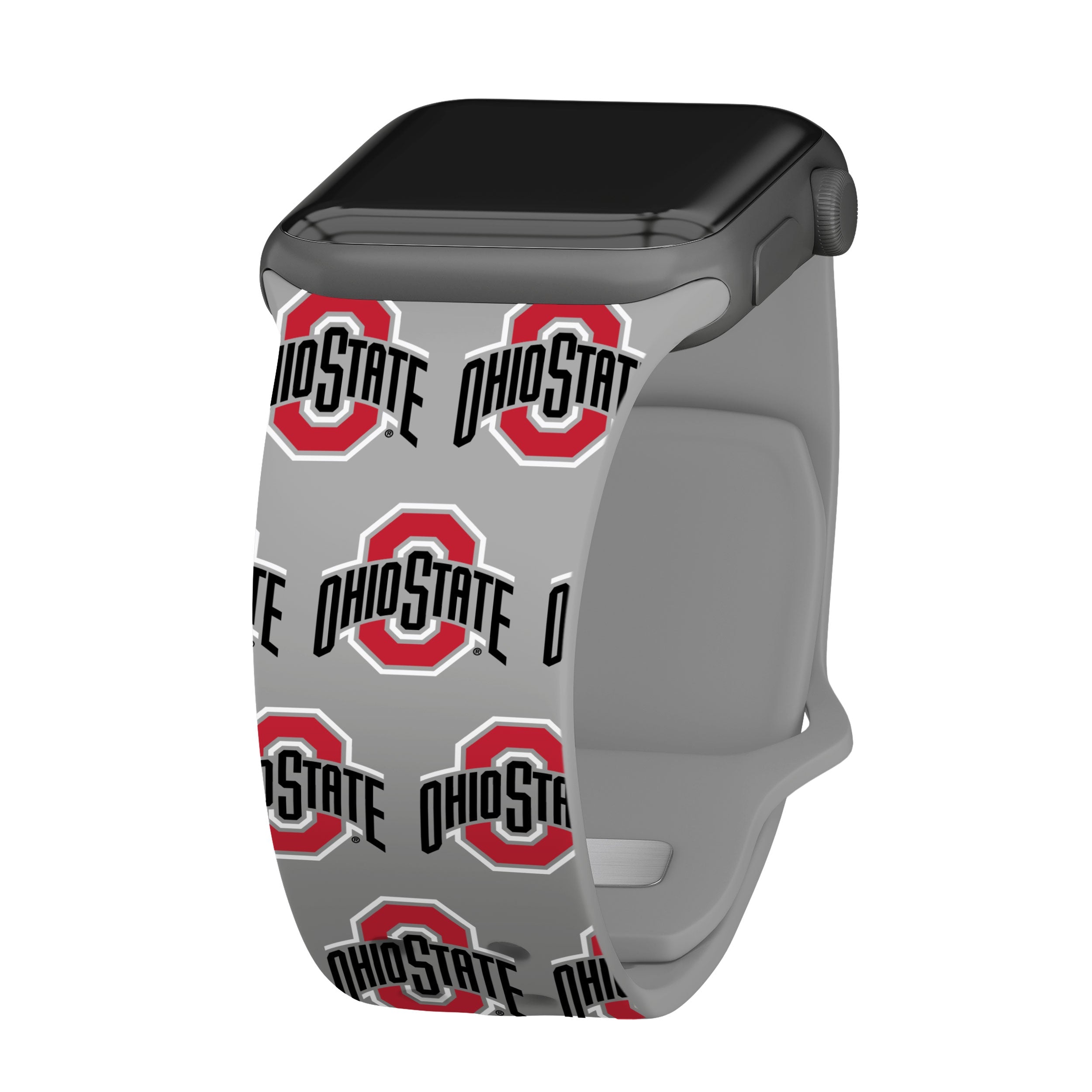 Ohio State Buckeyes HD Apple Watch Band 25