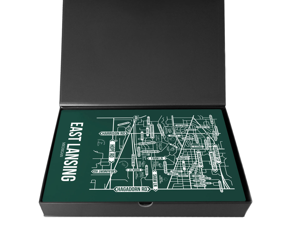 East Lansing, Michigan street map 5