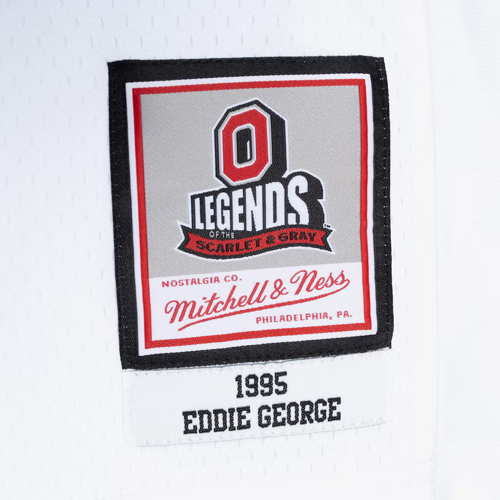 Ohio State Buckeyes - NCAA 1995 Eddie George Authentic Throwback Legacy Jersey 6