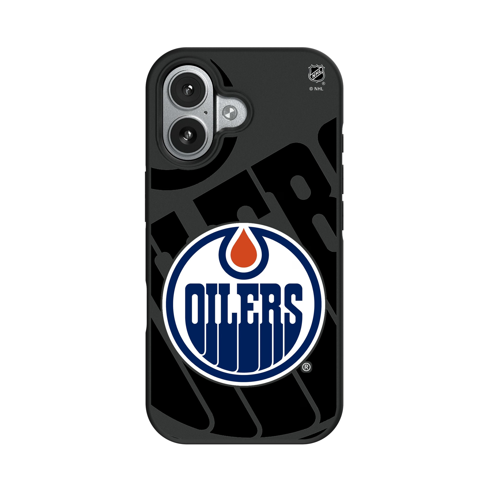 Edmonton Oilers Monocolor Tilt Bump Phone Case 8