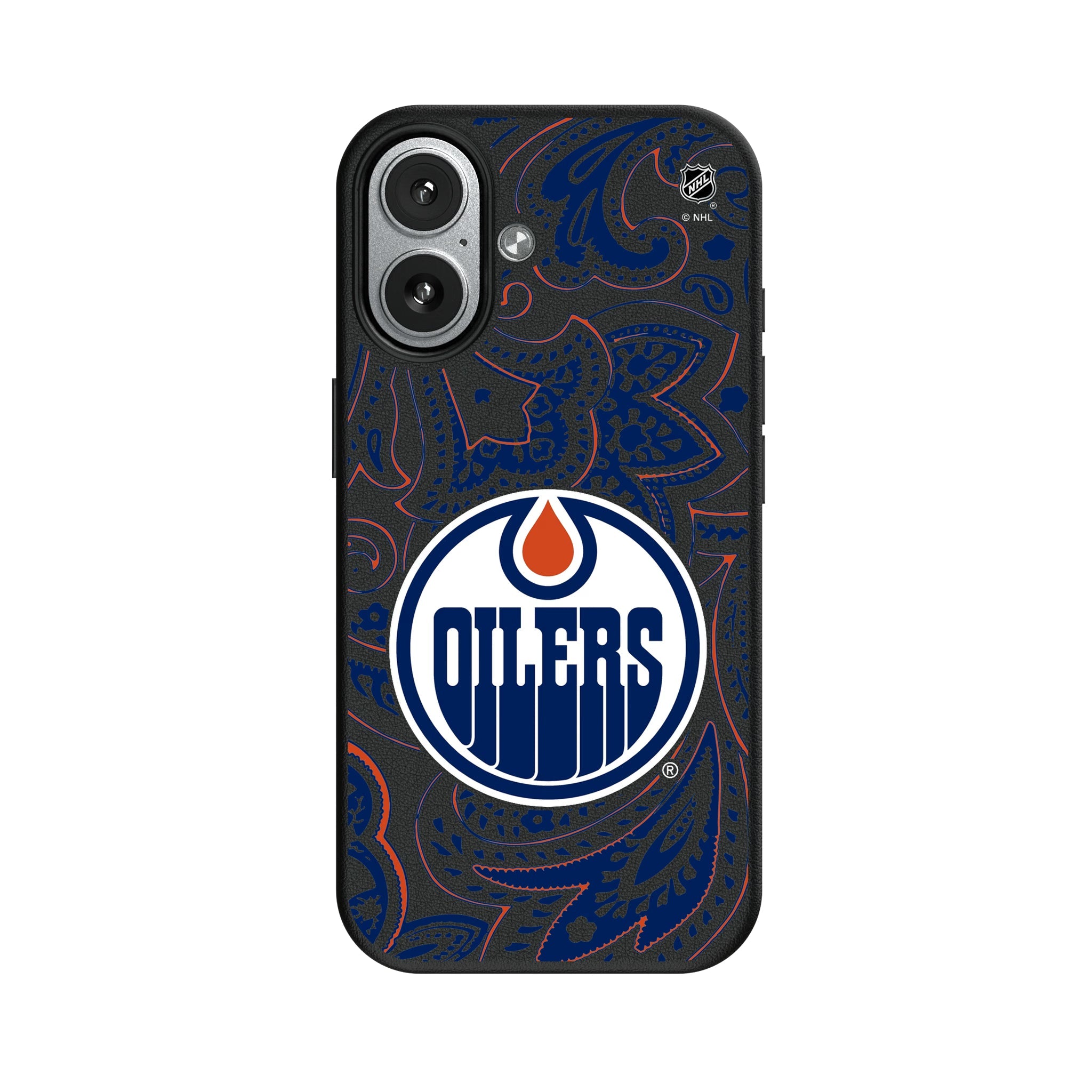 Edmonton Oilers Paisley MagSafe Compatible Phone Case for Apple iPhone 7