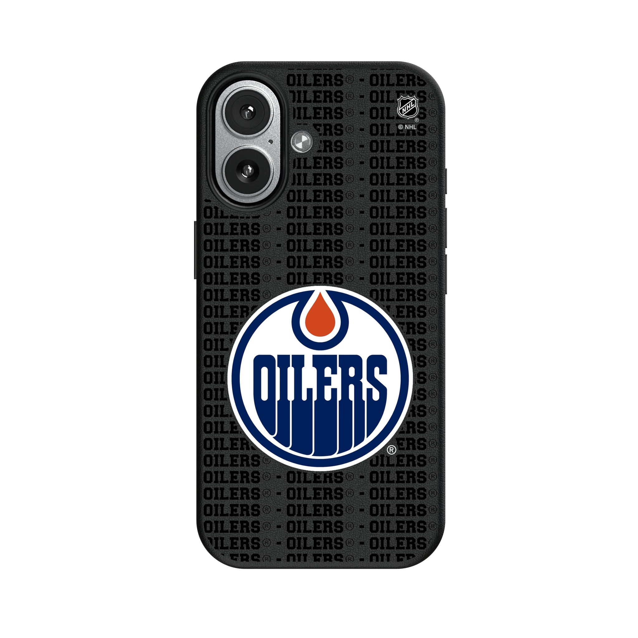 Edmonton Oilers Text Backdrop MagSafe Compatible Phone Case for Apple iPhone 7