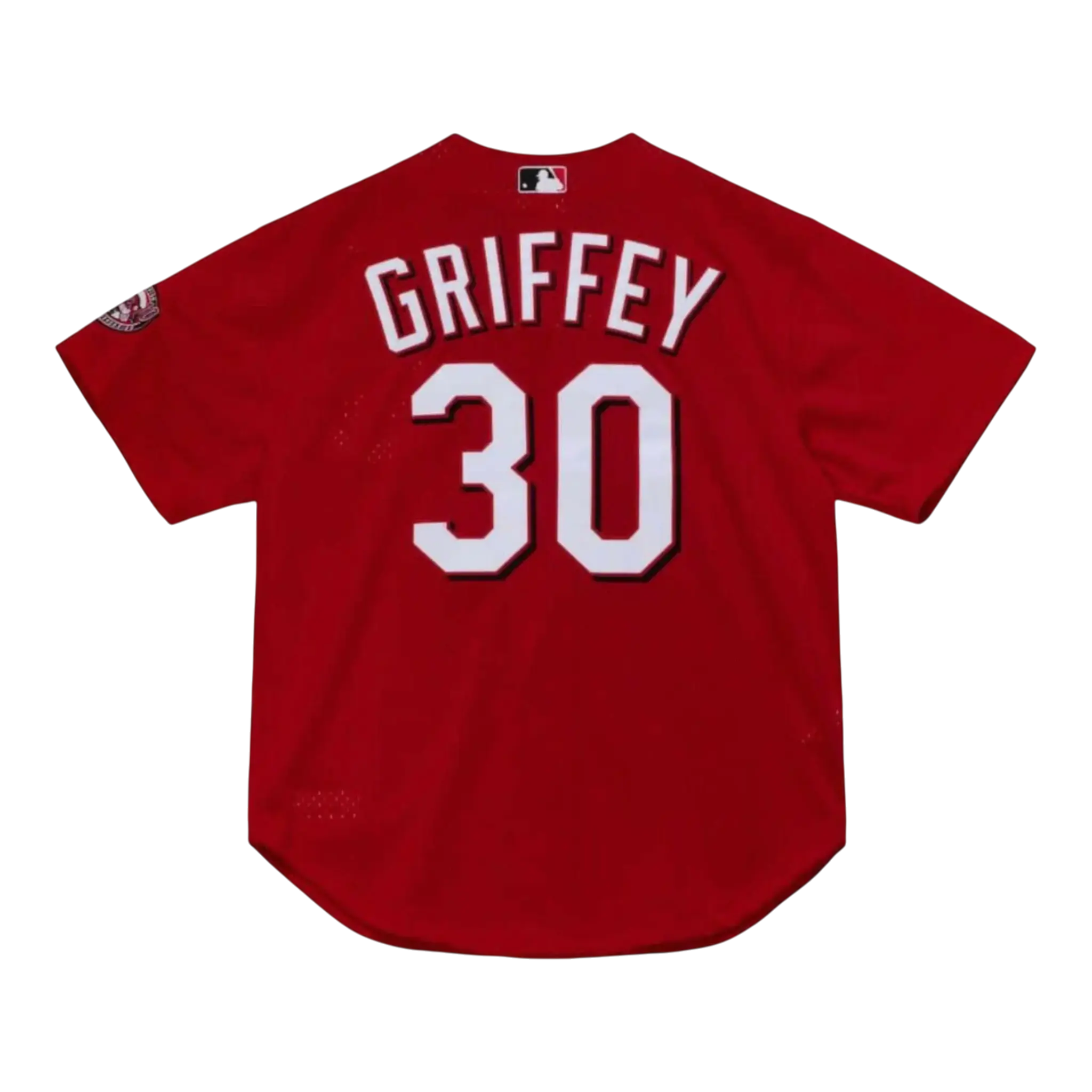 Mitchell & Ness Authentic Ken Griffey Jr. Cincinnati Reds 2000 Men Baseball Jersey Scarlet 2