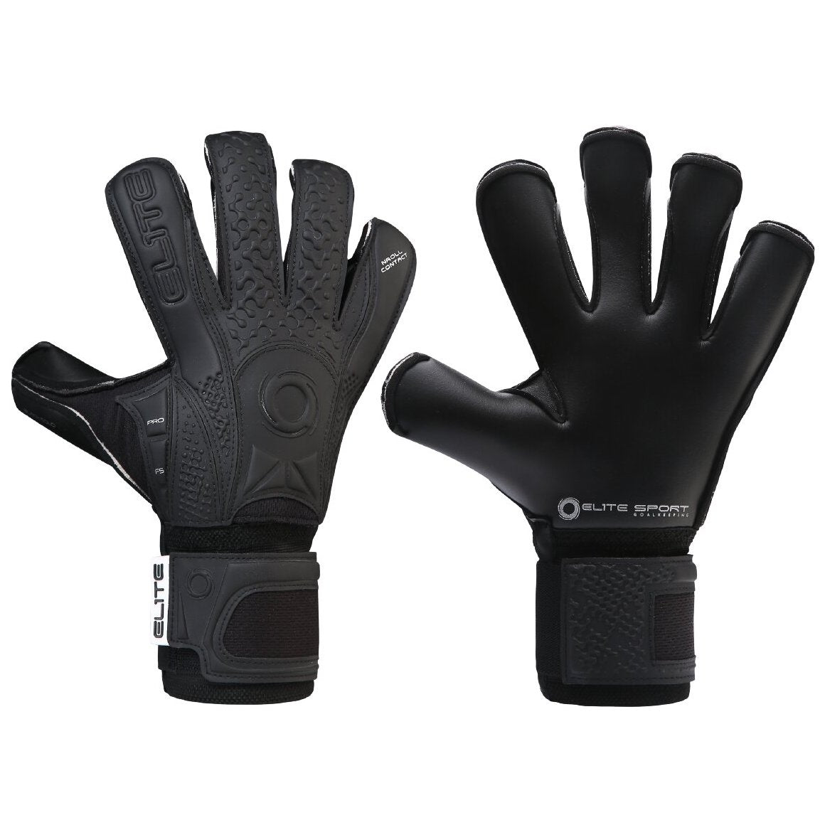 Elite Sport Black Solo Goalkeeper Glove 1