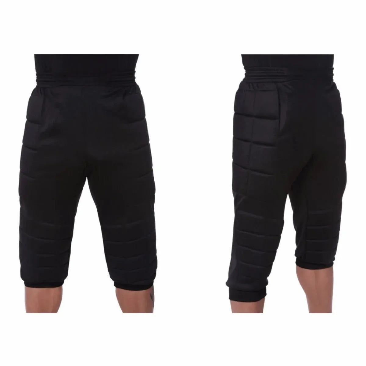 Elite Sport Elite Pro Goalkeeper Three Quarter Pants - Black 1