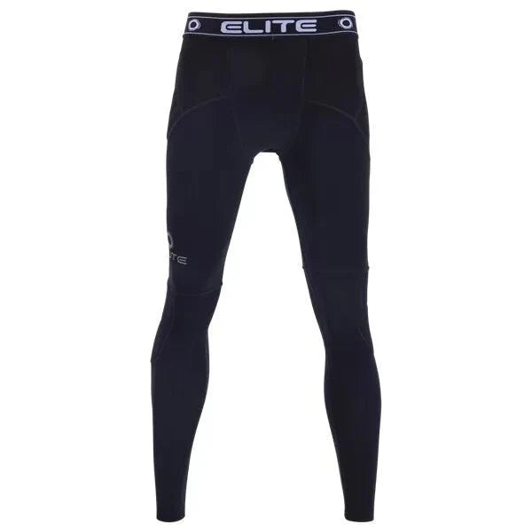 Elite Sport Padded Compression Leggings - Black 1