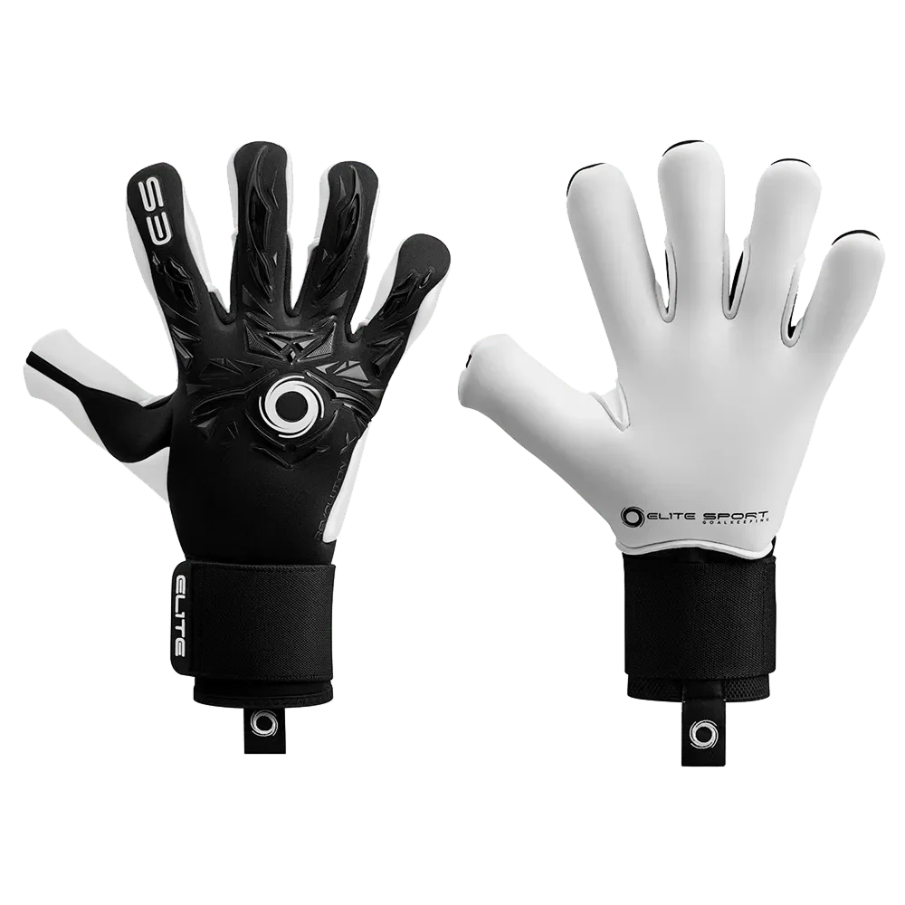 Elite Sport Revolution X Combi Black Goalkeeper Glove 1