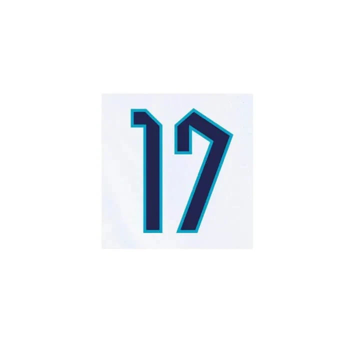 England 2022-23 Home Saka #17 Jersey Name Set 2