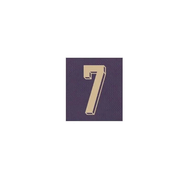 England 2024/25 Away Saka #7 Jersey Name Set 2