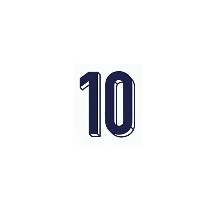 England 2024/25 Home Bellingham #10 Youth Jersey Name Set 2