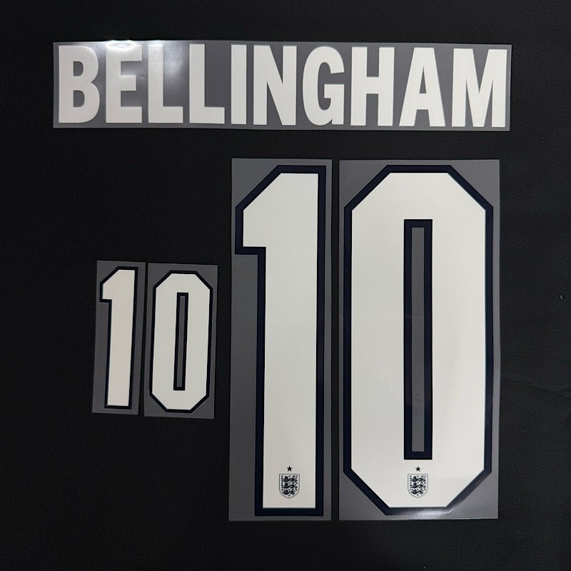 England 2026- Away BELLINGHAM #10 Official Name Set 1