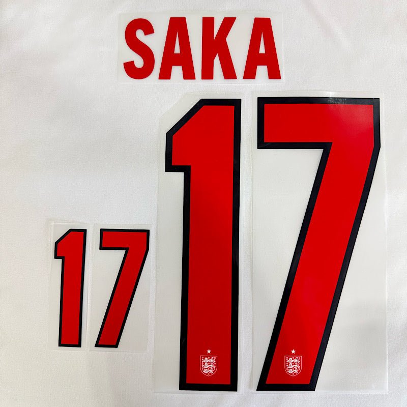 England 2026- Home FODEN #17 Official Name Set 1