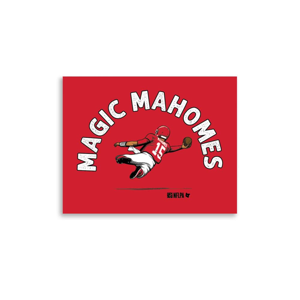 Magic Mahomes Art Print 1