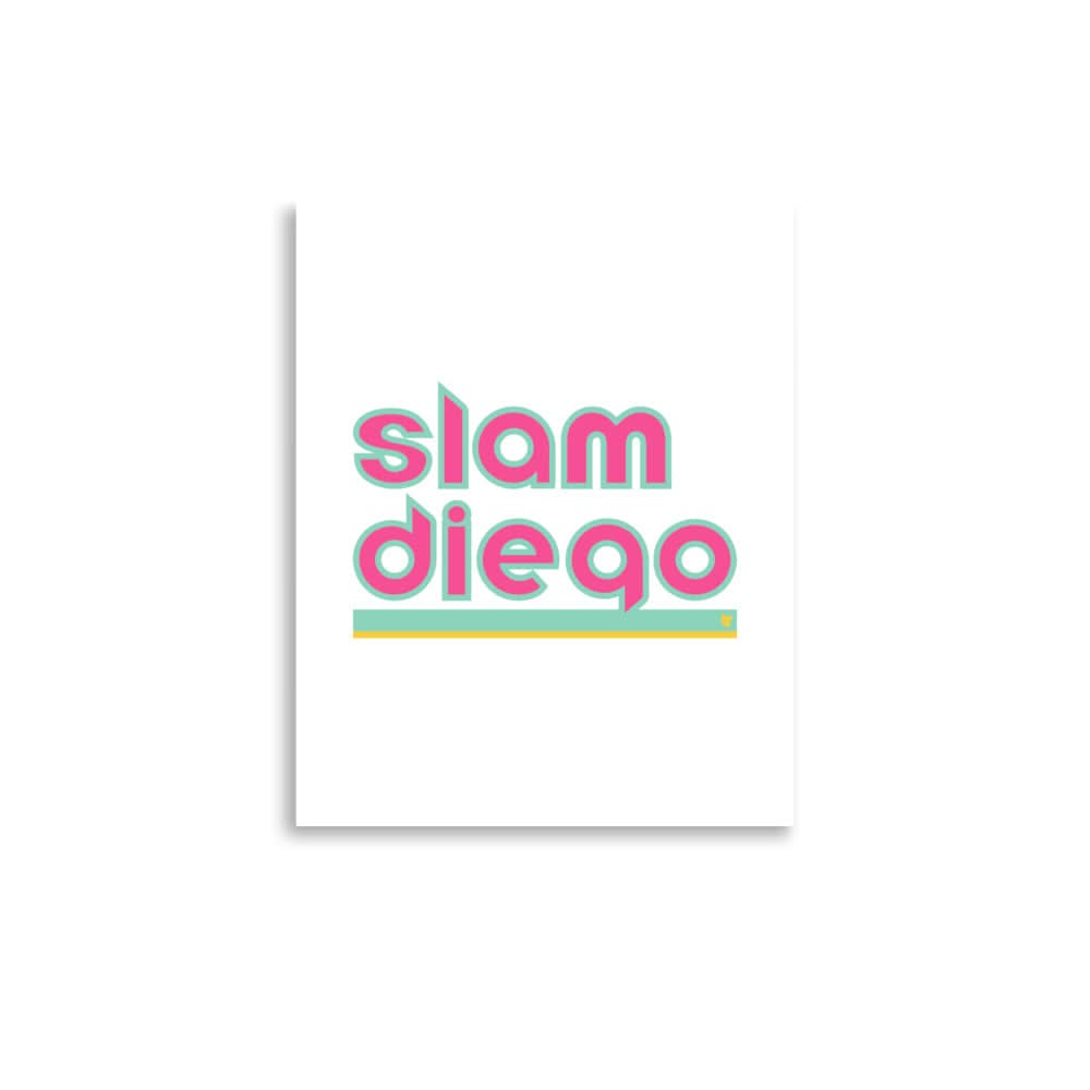 Slam Diego City Edition Art Print 1