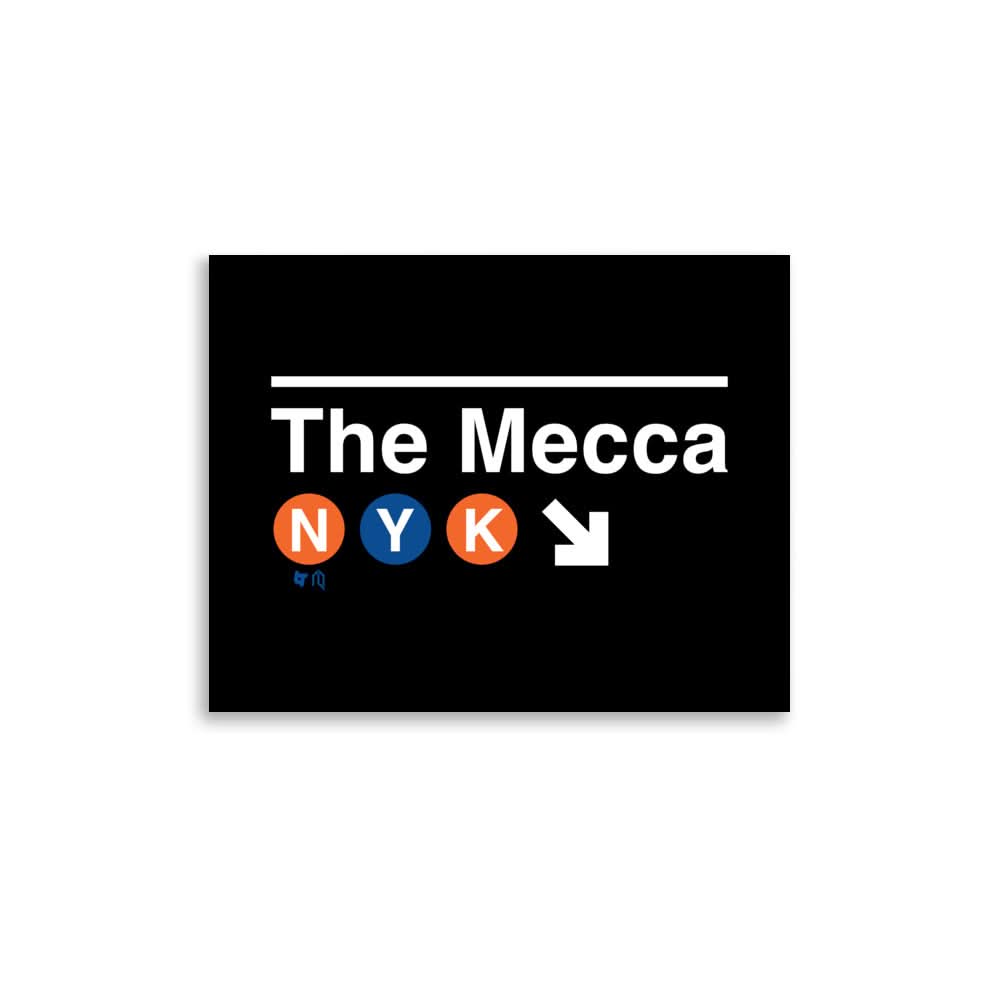 The Mecca Subway Sign Art Print 1