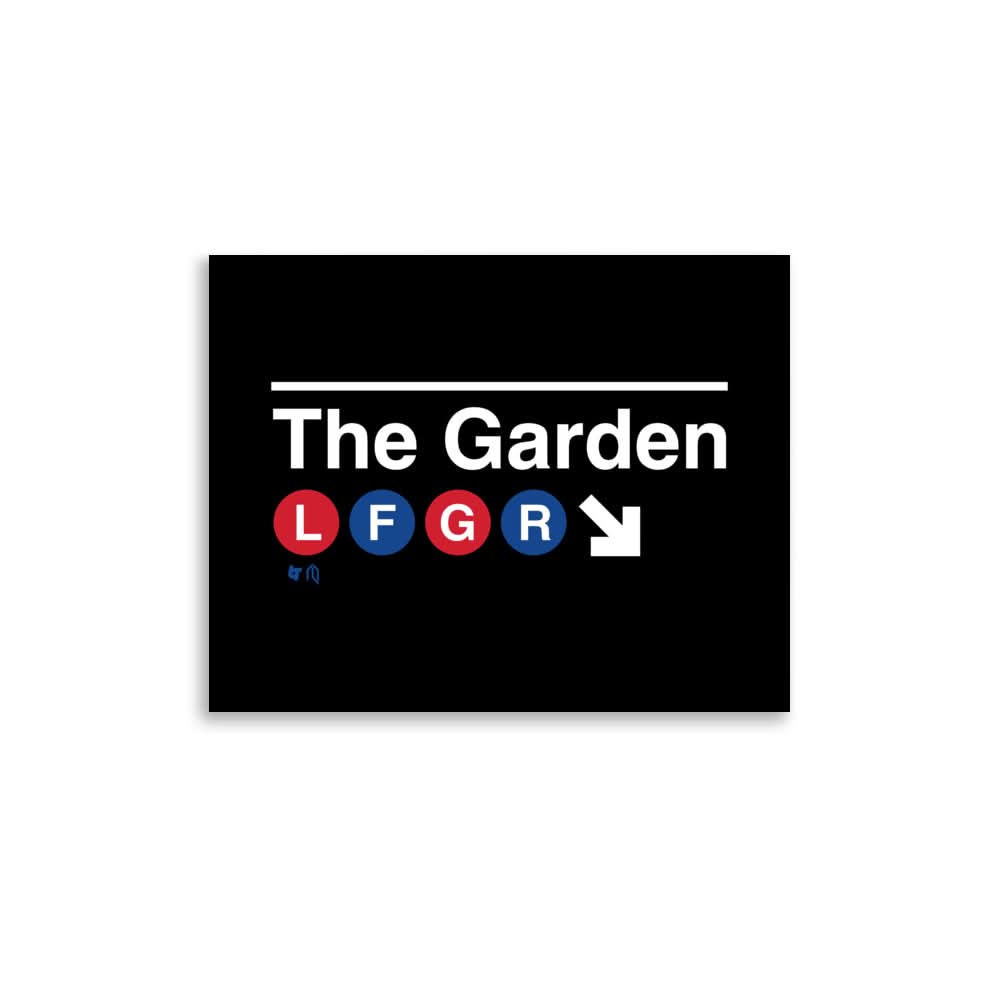 LFGR Subway Sign Art Print 1