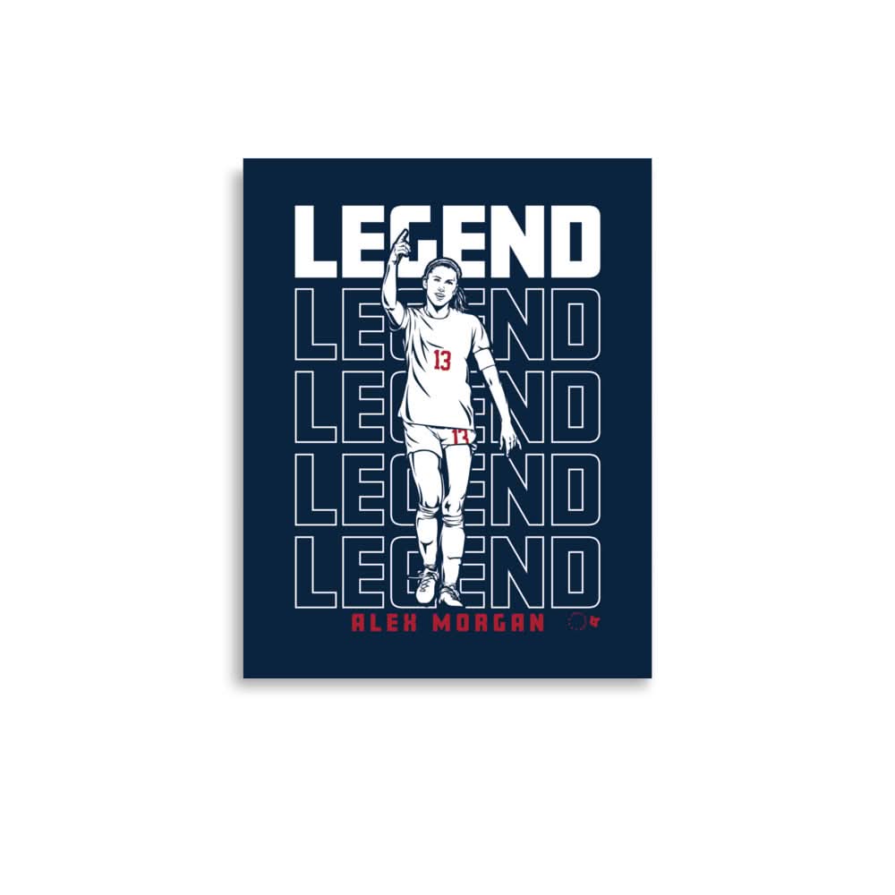 Alex Morgan: Legend Art Print 1