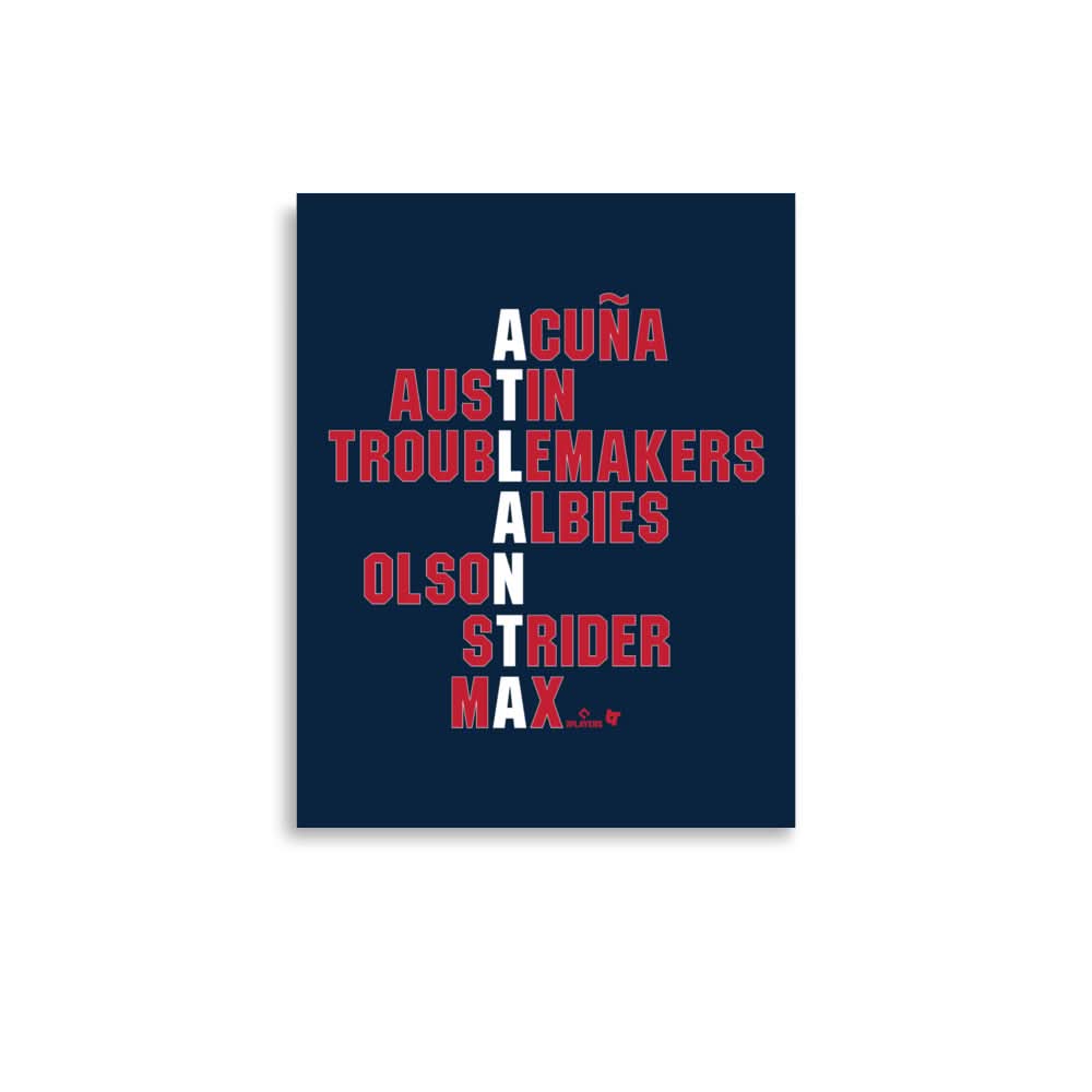 Atlanta Names Art Print 1