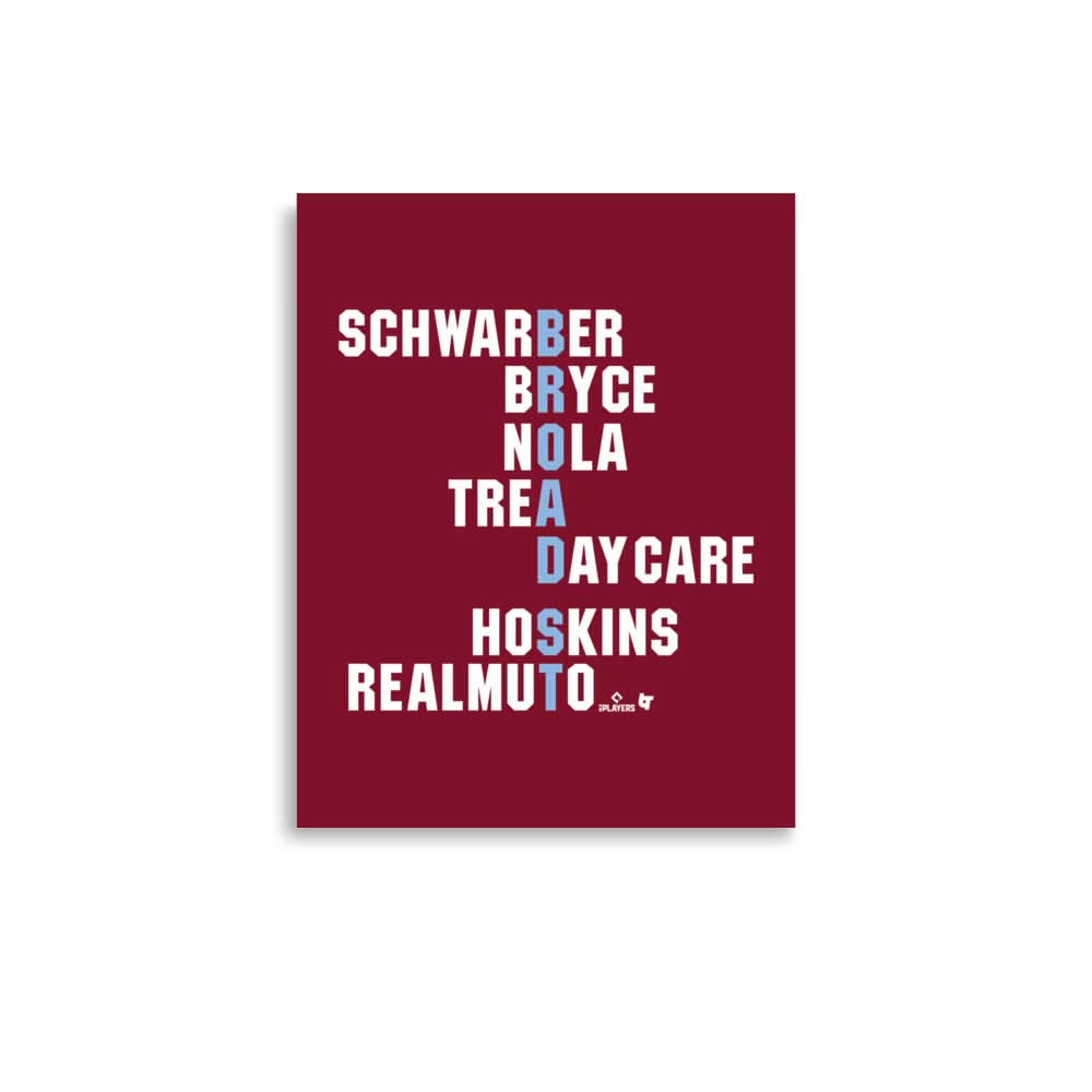 Broad St Names Art Print 1