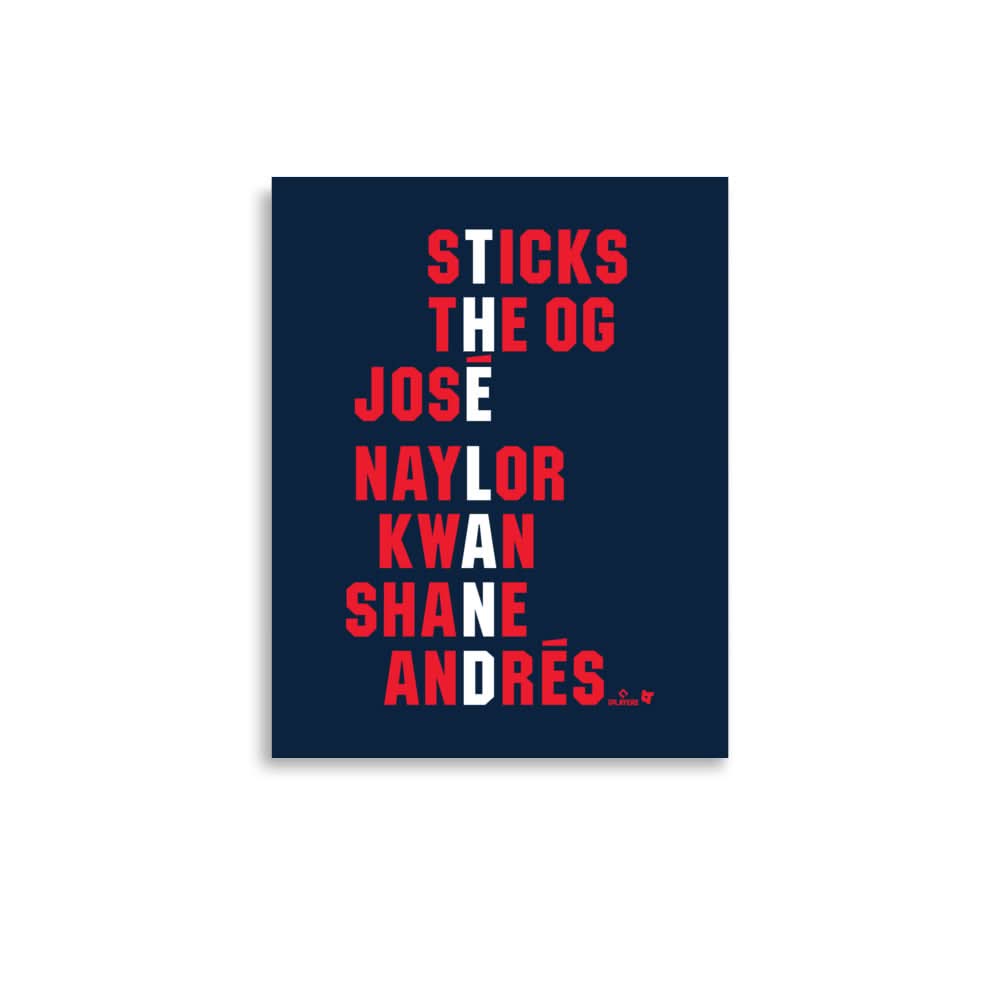 The Land Names Art Print 1