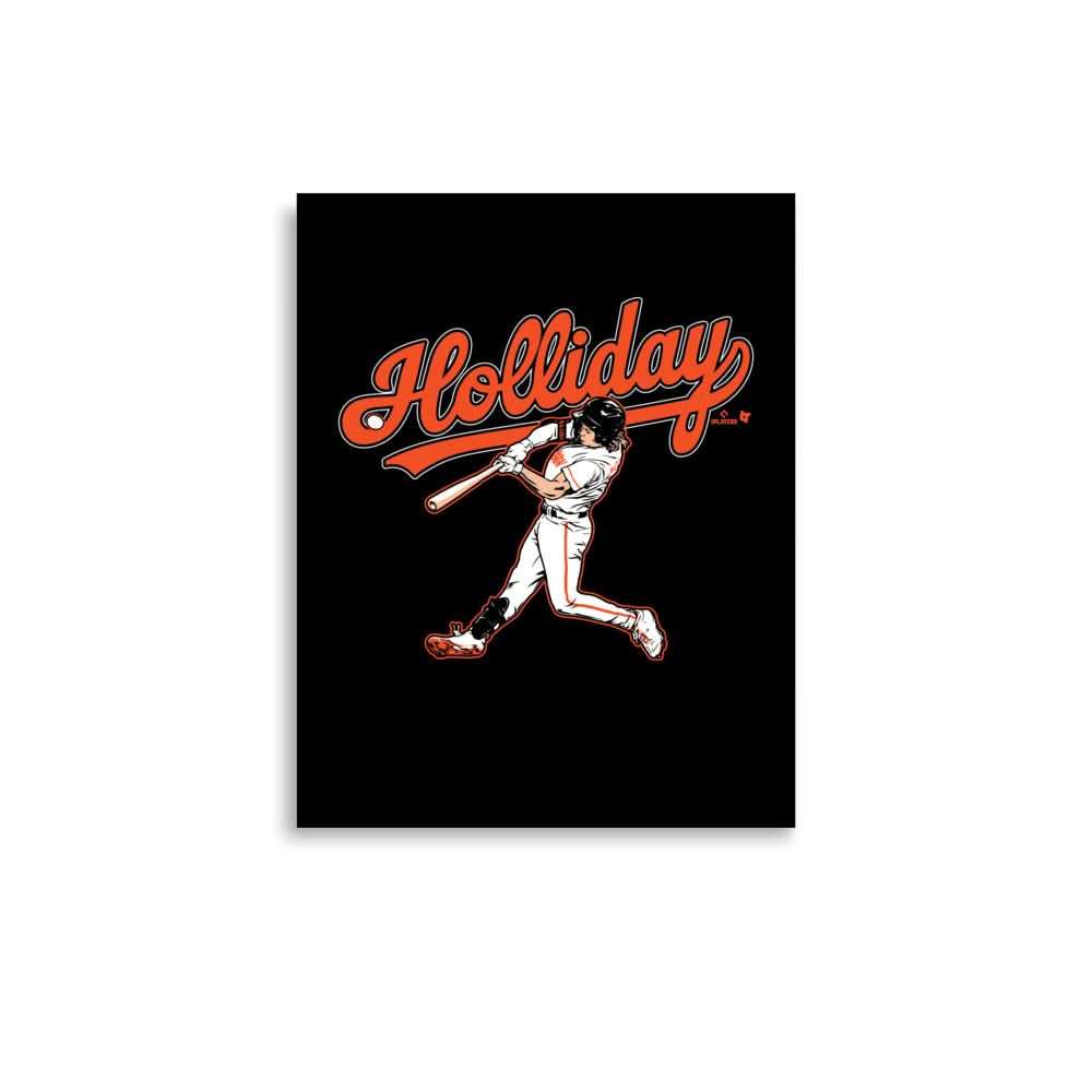 Jackson Holliday: Slugger Swing Art Print 1