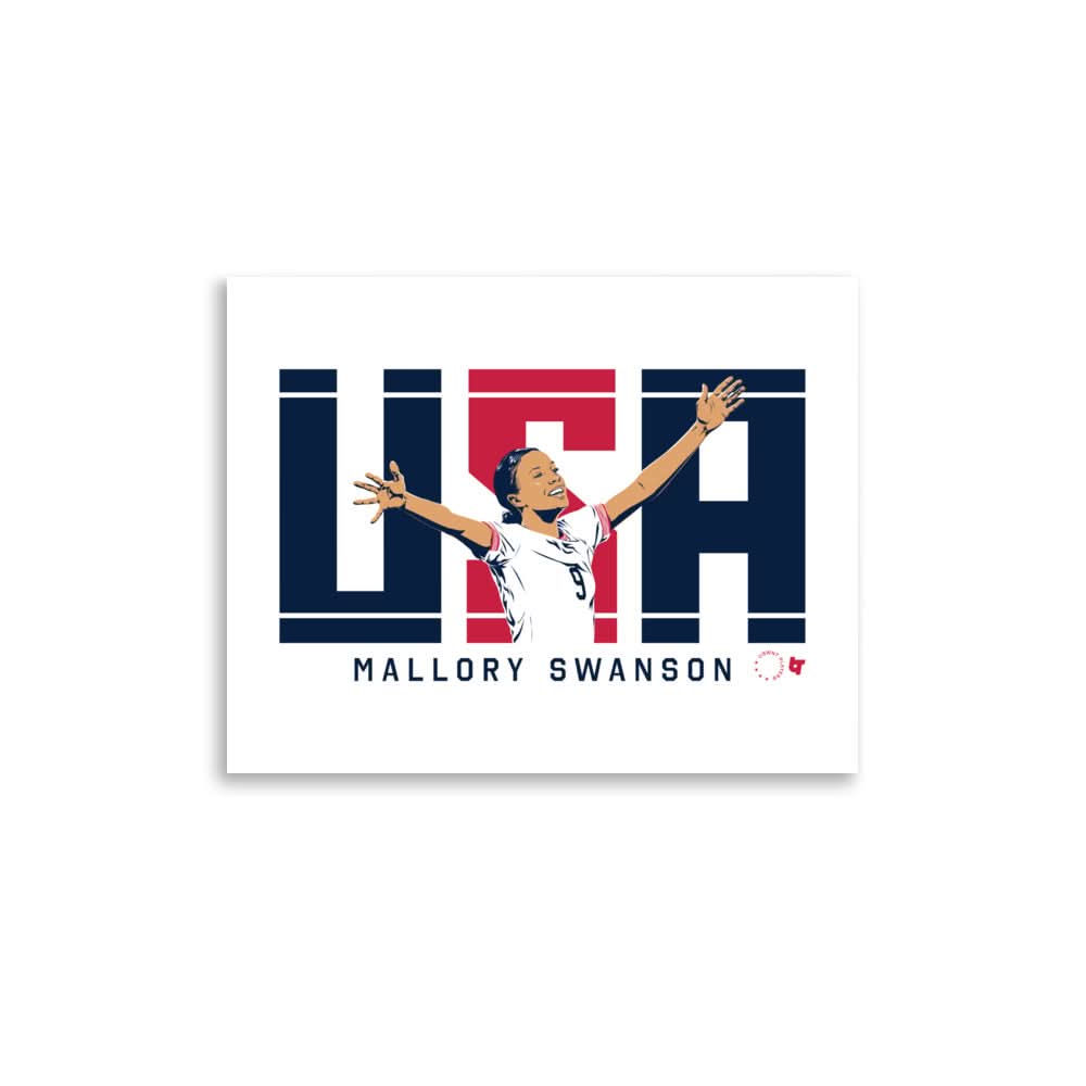 Mallory Swanson: USA Art Print 1
