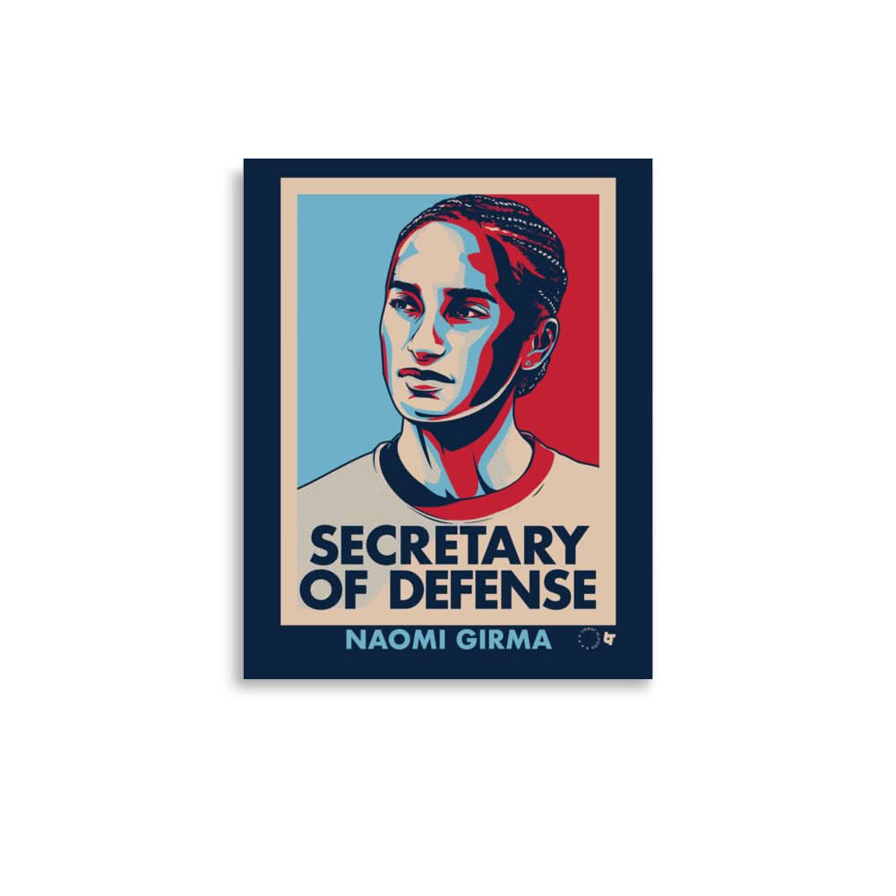 Naomi Girma: Secretary of Defense Art Print 1