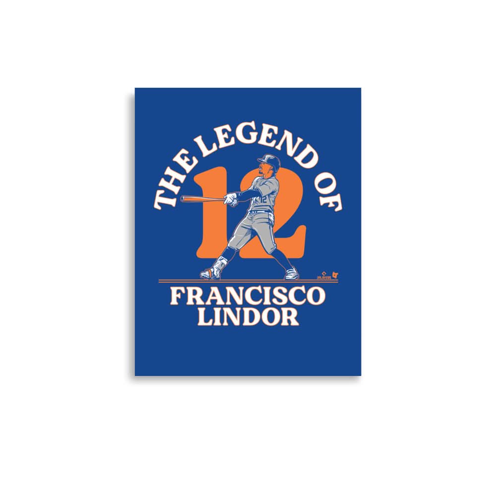 The Legend of Francisco Lindor Art Print 2