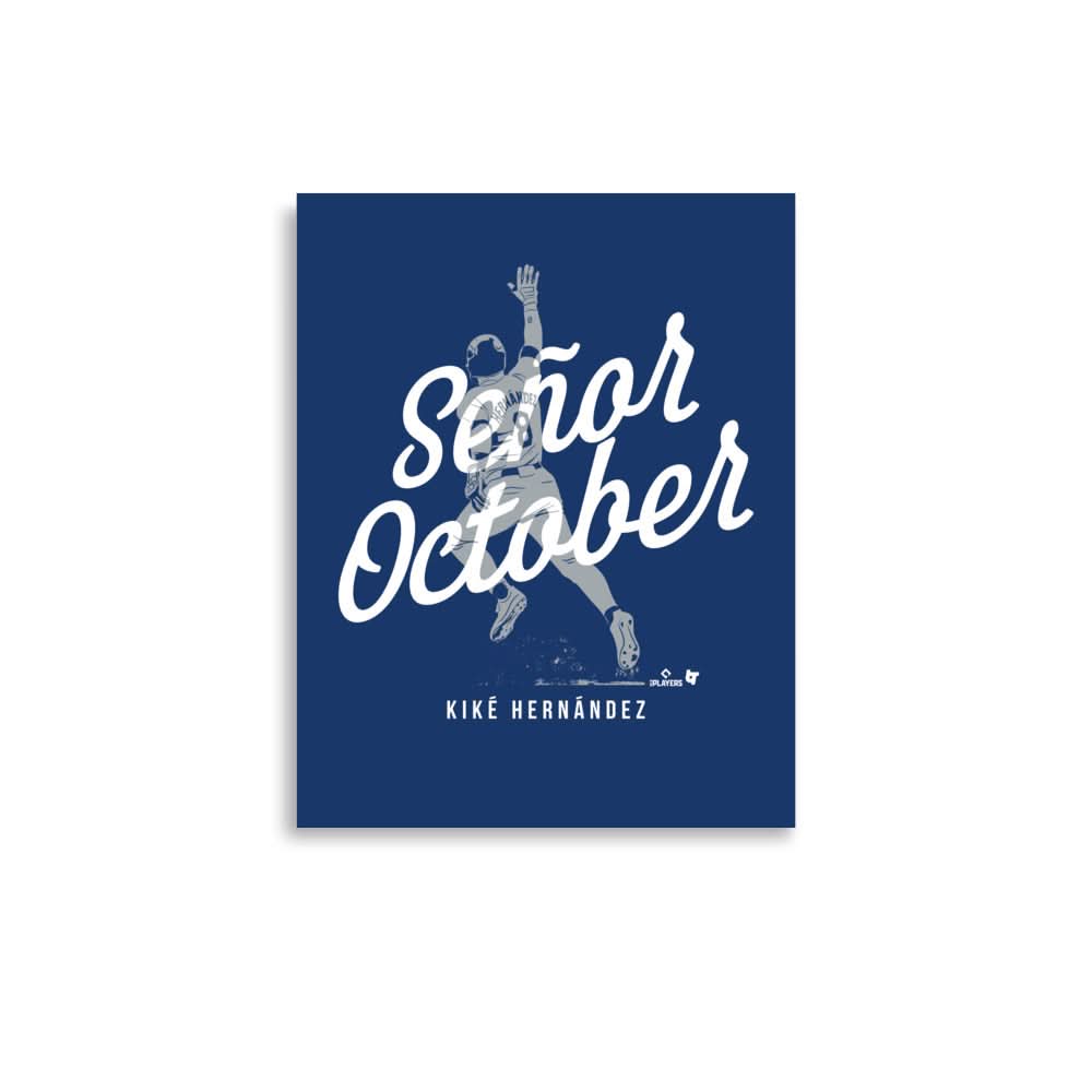 Kiké Hernandez: Señor October Art Print 1