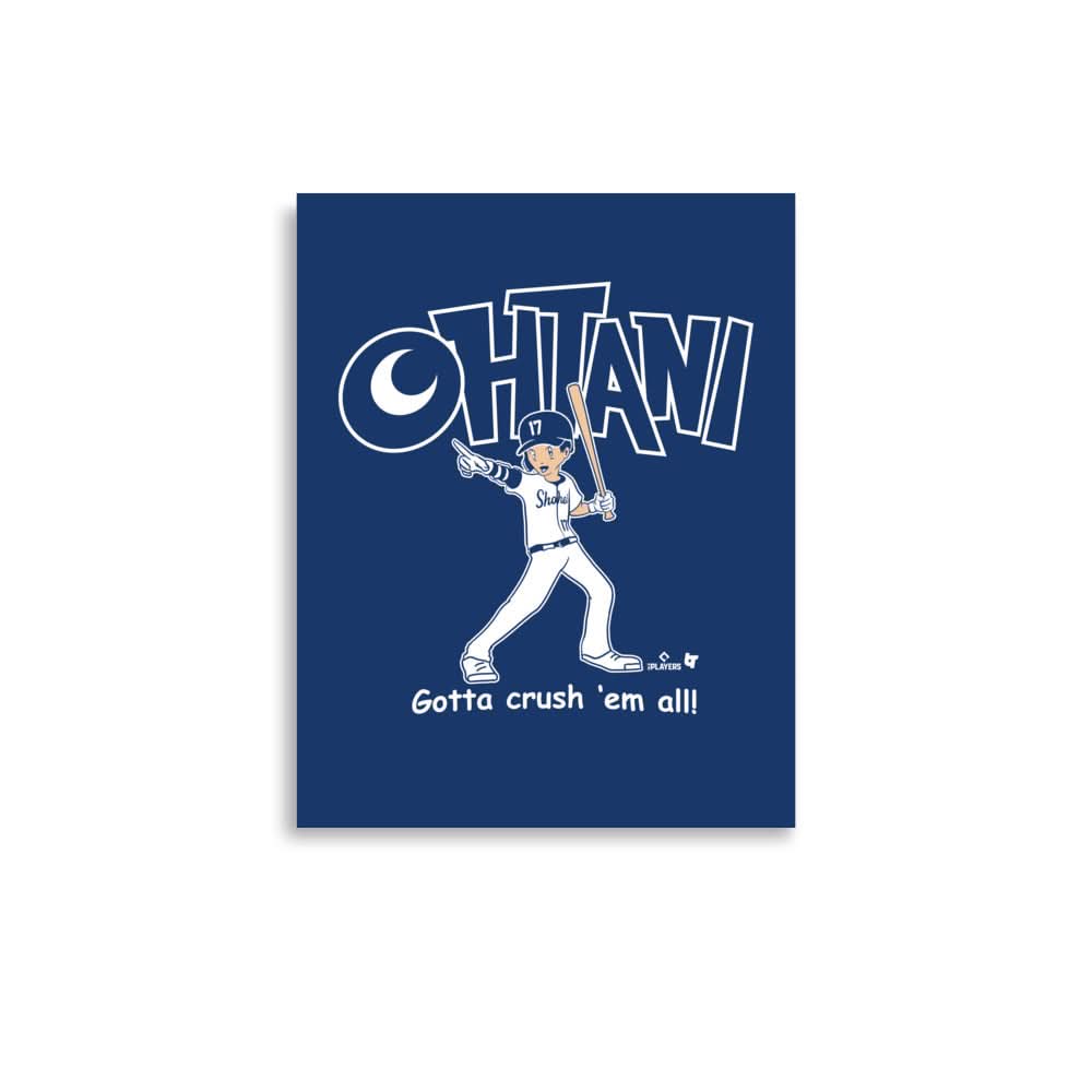 Shohei Ohtani: Gotta Crush 'Em All Art Print 2