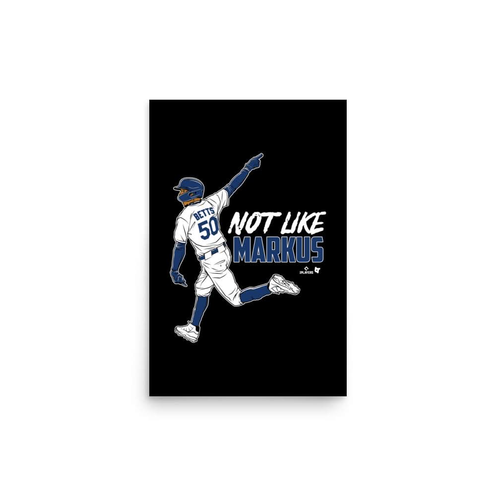 Mookie Betts: Not Like Markus Art Print 2