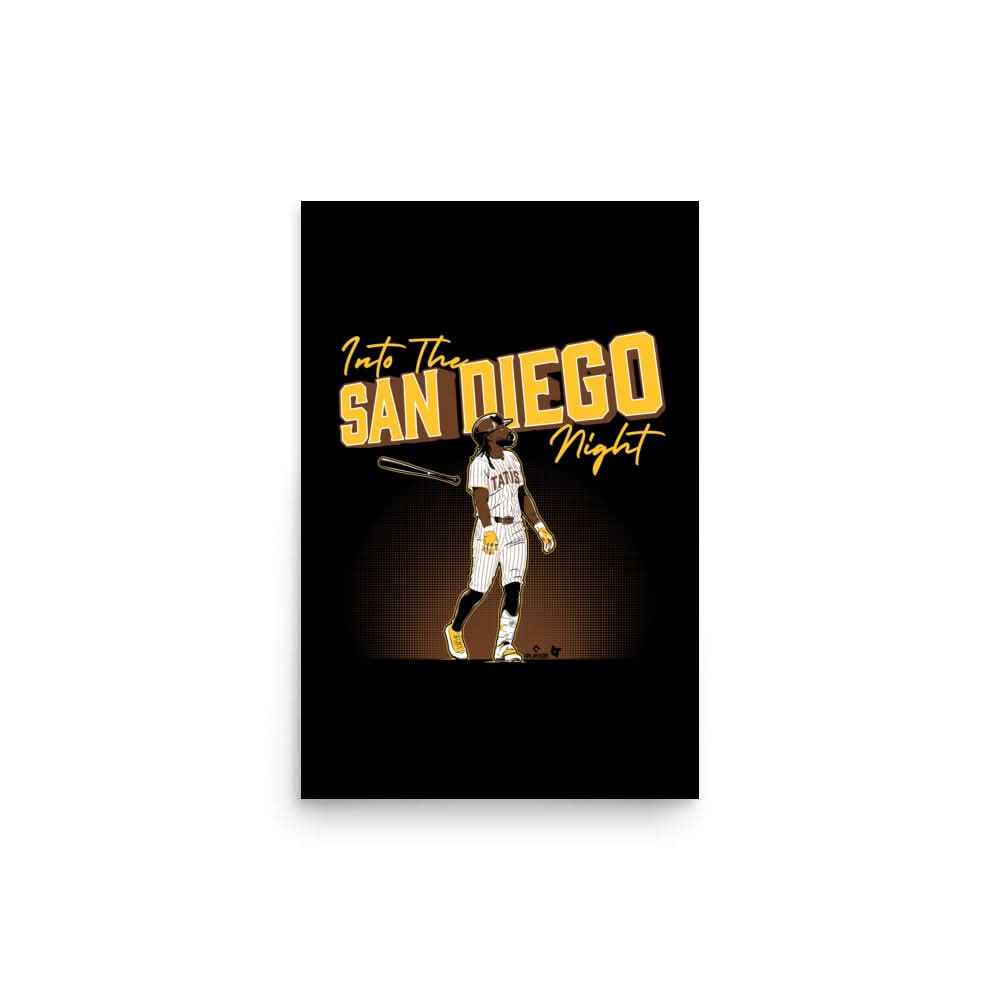Fernando Tatis Jr: Into the San Diego Night Art Print 2