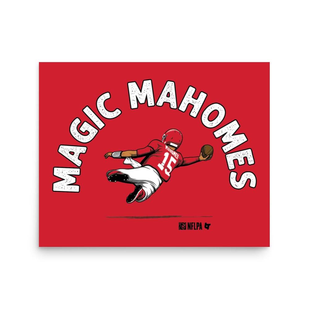 Magic Mahomes Art Print 2