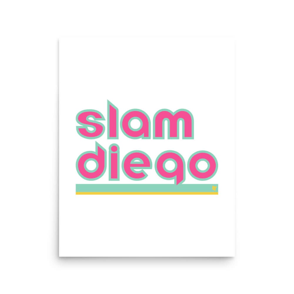 Slam Diego City Edition Art Print 2