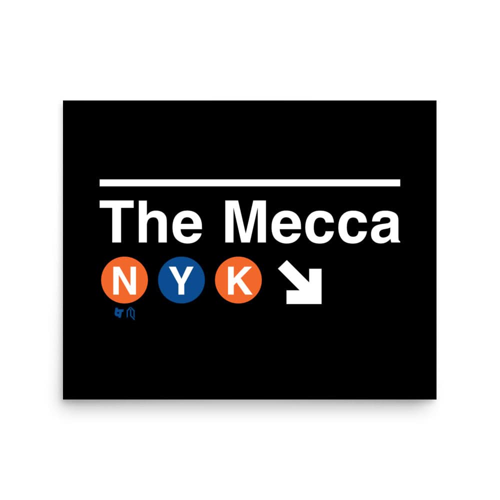 The Mecca Subway Sign Art Print 2