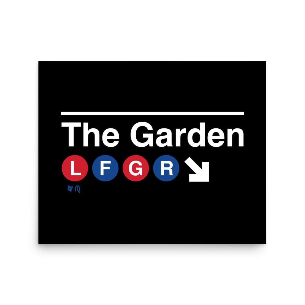 LFGR Subway Sign Art Print 2