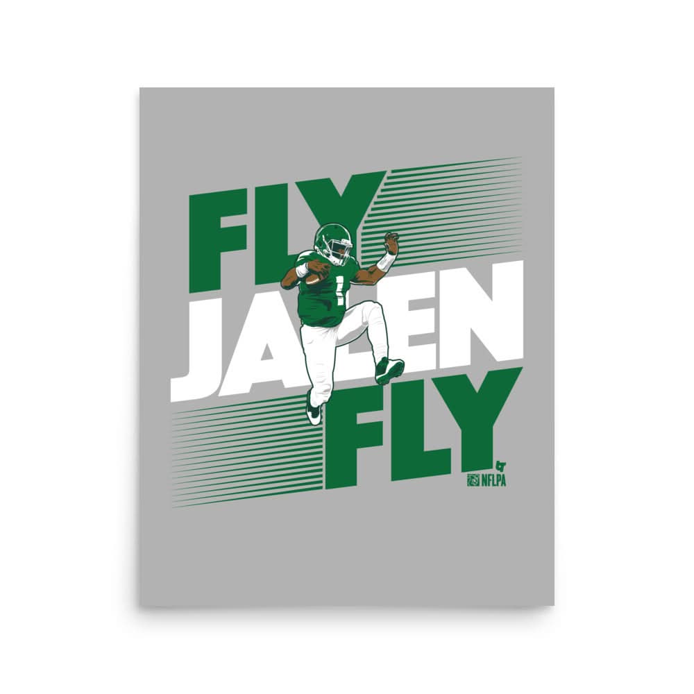 Jalen Hurts: Fly Jalen Fly Art Print 2