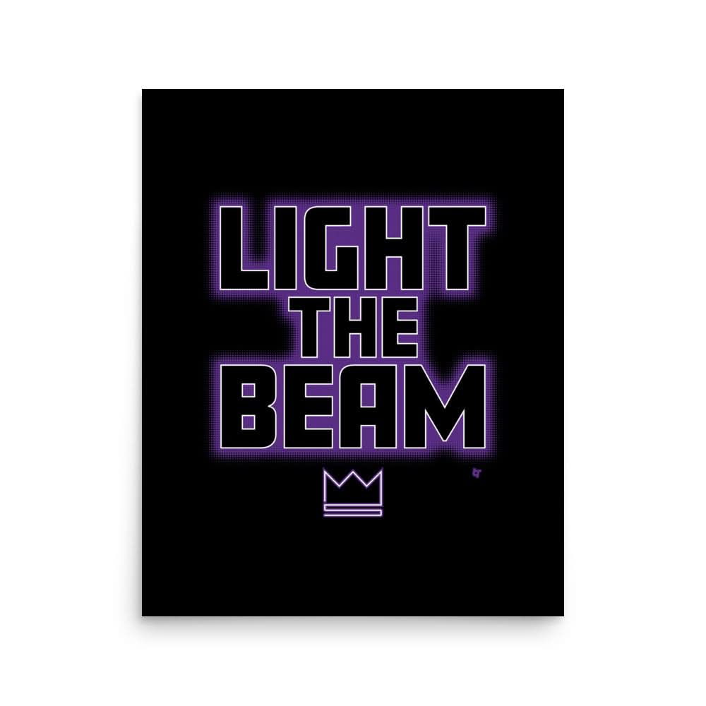 Light the Beam Art Print 2