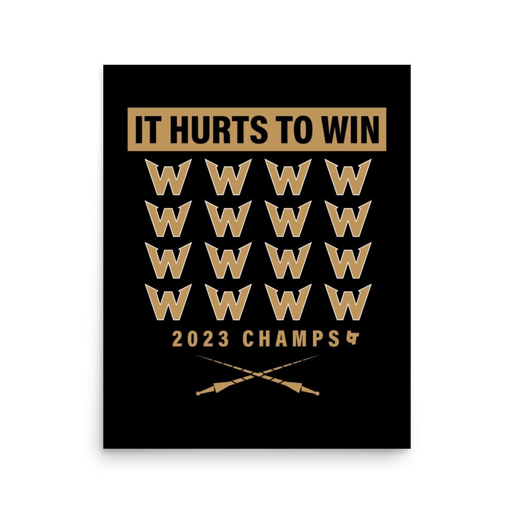 Vegas: It Hurts To Win Champs Art Print 3