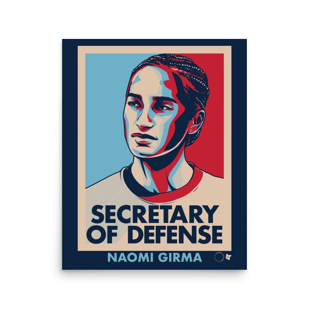 Naomi Girma: Secretary of Defense Art Print 2
