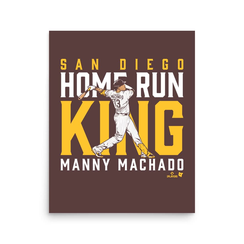 Manny Machado: San Diego Home Run King Art Print 2