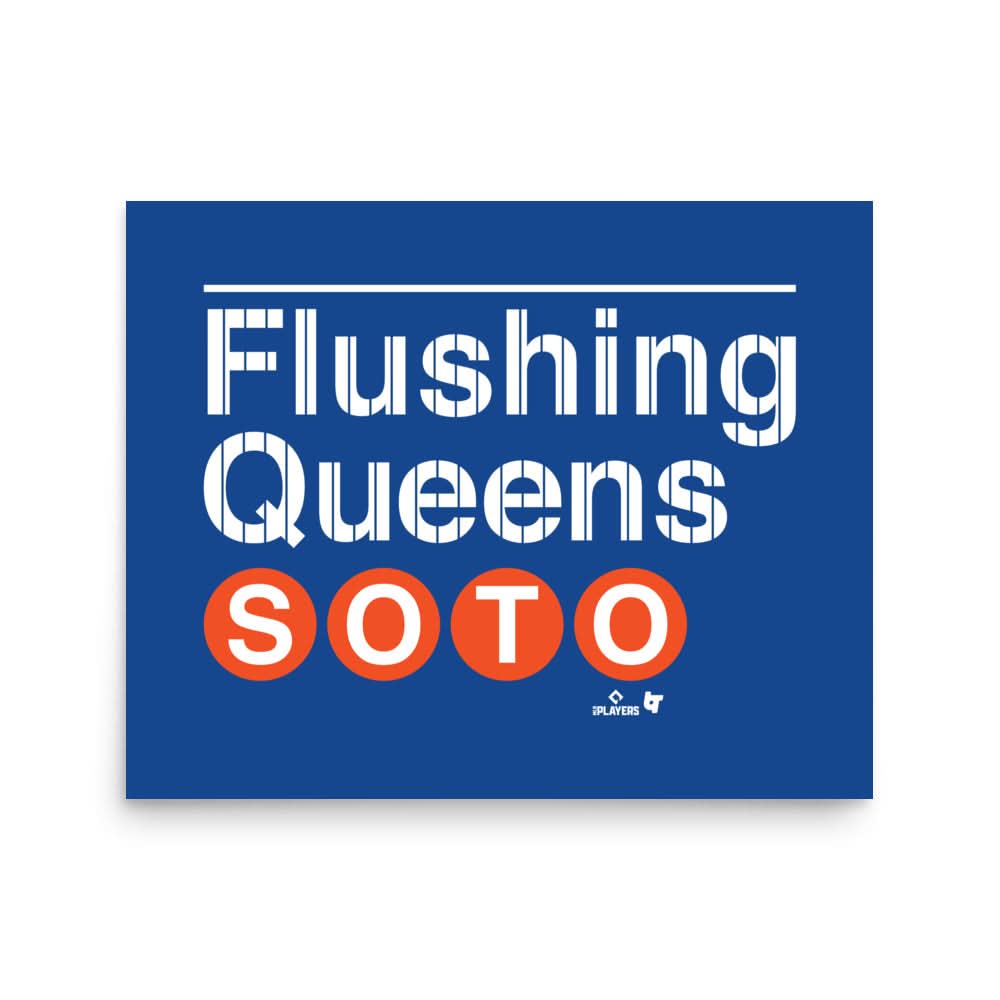 Juan Soto: Subway Platform Sign Art Print 2