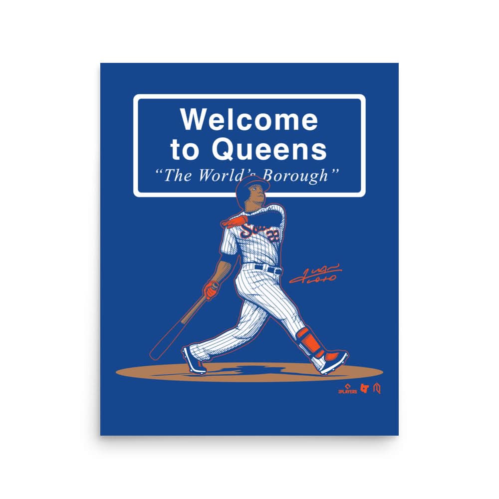 Juan Soto: Welcome to Queens Sign Art Print 2