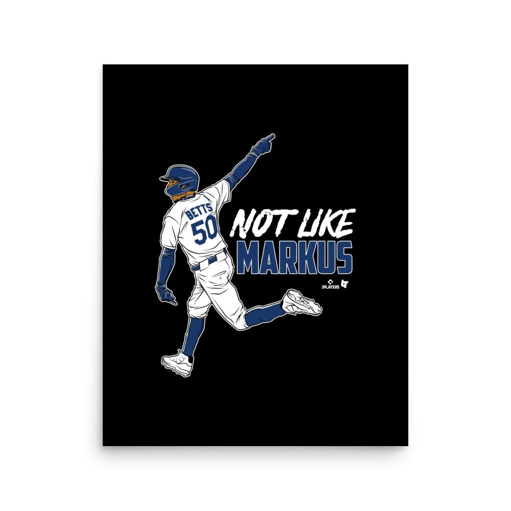 Mookie Betts: Not Like Markus Art Print 1